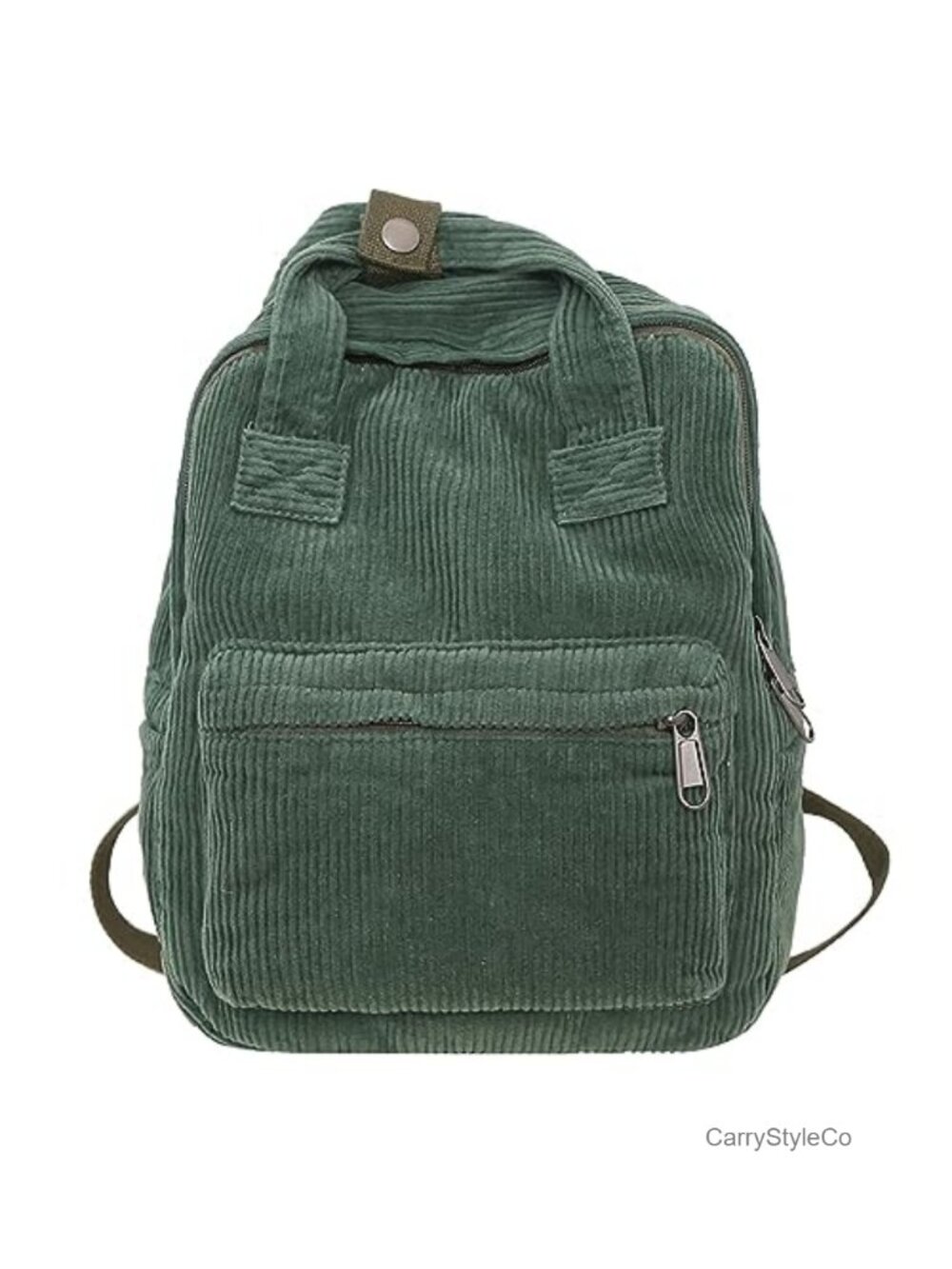 Corduroy Mini Backpack Purse Small Vintage Casual Aesthetic Daypack